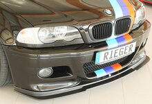 Rieger Tuning voorbumper spoiler lip BMW M3 E46