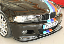 Rieger Tuning voorbumper spoiler lip BMW M3 E46
