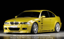Rieger Tuning voorspoiler lip BMW M3 E46
