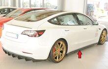 Rieger Tuning sideskirt aanzetstuk Rechts Tesla Model 3