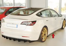 Rieger Tuning sideskirt aanzetstuk Rechts Tesla Model 3