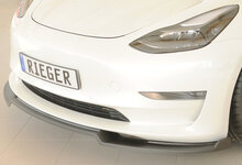Rieger Tuning splitter Tesla Model 3