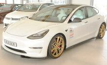 Rieger Tuning splitter Tesla Model 3