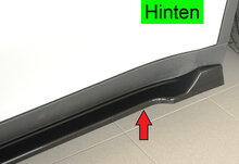 Rieger Tuning sideskirt aanzetstuk Links Tesla Model Y