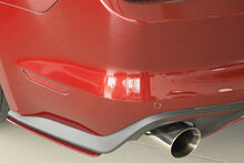 Rieger Tuning achterbumper aanpak lateraal, links Ford Mustang
