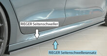 Rieger Tuning sideskirt aanzetstuk Rechts Skoda Octavia NX