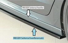 Rieger Tuning sideskirt aanzetstuk Links Skoda Octavia NX