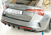Rieger Tuning achterbumper aanzetstuk lateraal, rechts Skoda Octavia RS NX