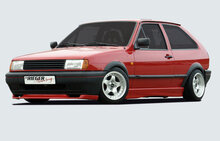 Rieger Tuning sideskirt Rechts VW Polo  2/3