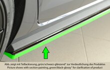 Rieger Tuning sideskirt aanzetstuk Rechts VW Polo (AW)