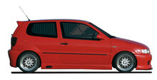 Rieger Tuning sideskirt Rechts VW Polo 4 (6N)