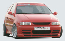 Rieger Tuning voorspoiler lip VW Polo 4 (6N)