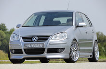 Rieger Tuning voorbumper spoiler lip VW Polo 5 (9N)