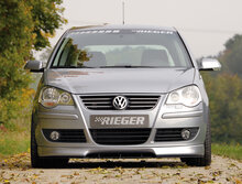 Rieger Tuning voorbumper spoiler lip VW Polo 5 (9N)
