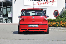 Rieger Tuning achterbumper verlenging VW Polo 5 (9N)
