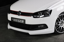 Rieger Tuning voorspoiler lip VW Polo 6 (6R)