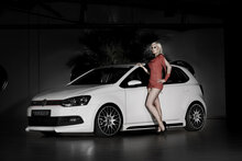Rieger Tuning voorspoiler lip VW Polo 6 (6R)
