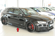 Rieger Tuning sideskirt aanzetstuk Rechts Audi RS3 [8V]