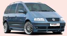 Rieger Tuning voorspoiler lip VW Sharan (7M)