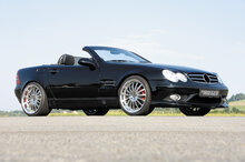 Rieger Tuning bodykit voor standaard carrosserie SL-Look Mercedes SLK [R170]