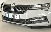 Rieger Tuning voorsplitter Skoda Superb III 3T/3V