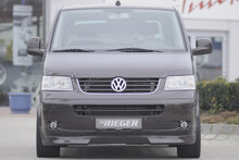 Rieger Tuning voorspoiler lip VW Transporter T5