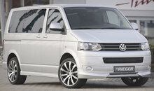 Rieger Tuning voorspoiler lip VW Transporter T5