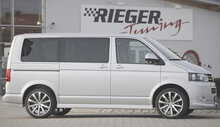 Rieger Tuning voorspoiler lip VW Transporter T5