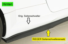 Rieger Tuning sideskirt aanzetstuk Rechts Audi TT / TTS / TTRS [8J]