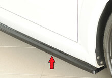 Rieger Tuning sideskirt aanzetstuk Rechts Audi TT / TTS / TTRS [8J]