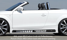 Rieger Tuning sideskirt Links Audi TT [8J]