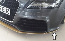 Rieger Tuning splitter lateraal, links Audi TTRS [8J]