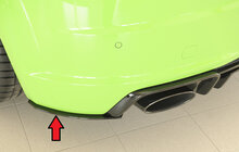 Rieger Tuning achterbumper aanzetstuk lateraal, links Audi TTRS [8J]