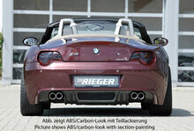 Rieger Tuning achterbumper verlenging BMW Z4 E85