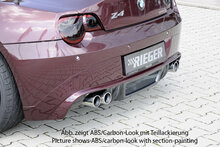 Rieger Tuning achterbumper verlenging BMW Z4 E85