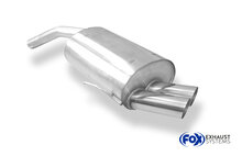 Fox Sportuitlaat Alfa Romeo 156 achterdemper - 2x76 Type 14