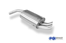 Fox Sportuitlaat Alfa Romeo 156 achterdemper - 2x76 Type 18