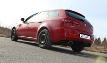 Fox Sportuitlaat Alfa Romeo 159/ Alfa Romeo 159 Sportwagon achterdemper rechts/links - 115x85 Type 38 rechts/links