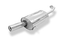 Fox Sportuitlaat Alfa Romeo 166 achterdemper - 1x90 type 13