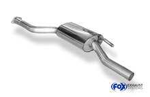 Fox Sportuitlaat Mercedes 190 W201 voor de uitlaatdemper