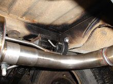 Fox Sportuitlaat Peugeot 205 achterdemper, dwarsuitlaat rechts/links - 1x90 type 13 rechts/links