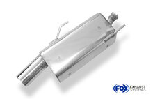 Fox Sportuitlaat Peugeot 206 Sedan/CC Achterdemper - 1x90 Type 13