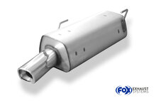 Fox Sportuitlaat 206 Limousine/ CC Achterdemper - 88x79 Type 71