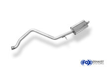 Fox Sportuitlaat Peugeot 306 voordemper