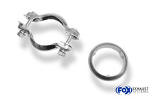 Fox Sportuitlaat Peugeot 306 Sedan Achterdemper - 2x76 Type 13