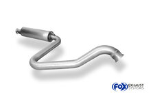 Fox Sportuitlaat Saab 900 II voor de uitlaatdemper