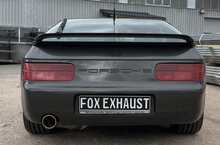 Fox Sportuitlaat Porsche 968 half uitlaatsysteem bestaande uit achter- en voordemper - uitlaatpijp 1x100 type 47