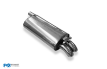 Fox Sportuitlaat Audi 100 quattro Type C3 / Audi 200 Type 44Q Achterdemper - 2x55 Type 26