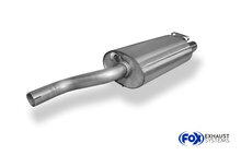 Fox Sportuitlaat Audi 100/A6 quattro Type C4 achterdemper - 2x70 Type 16
