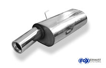 Fox Sportuitlaat Peugeot 106 I/II - 1.4l en 1.6l Achterdemper - 1x90 Type 13